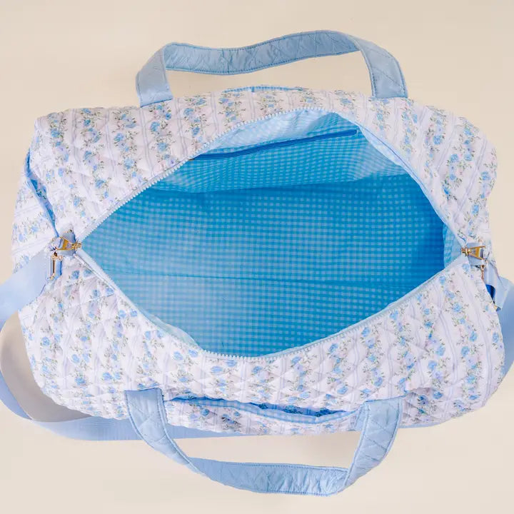Quilted Weekender Bag